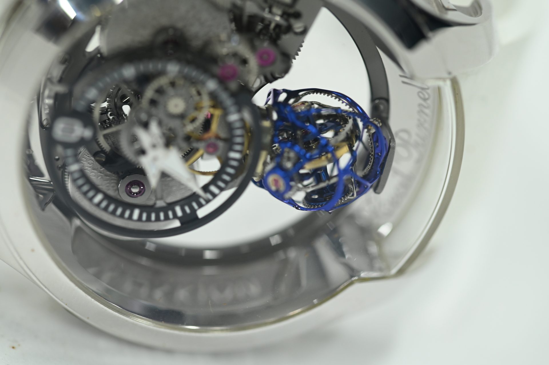 Cecil Purnell Tourbillon — Movement architecture: bridges, jewels and the going train.
